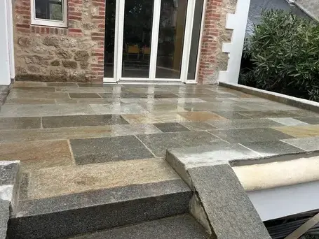 terrasse en pierre à Cancale - image 2