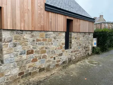 terrasse en pierre Dinard-1