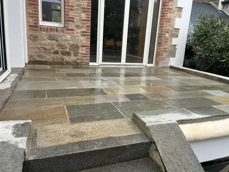 terrasse en pierre à Dinard - image 4