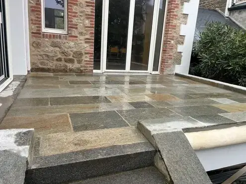 terrasse en pierre Saint-Jouan-des-Guérets-5